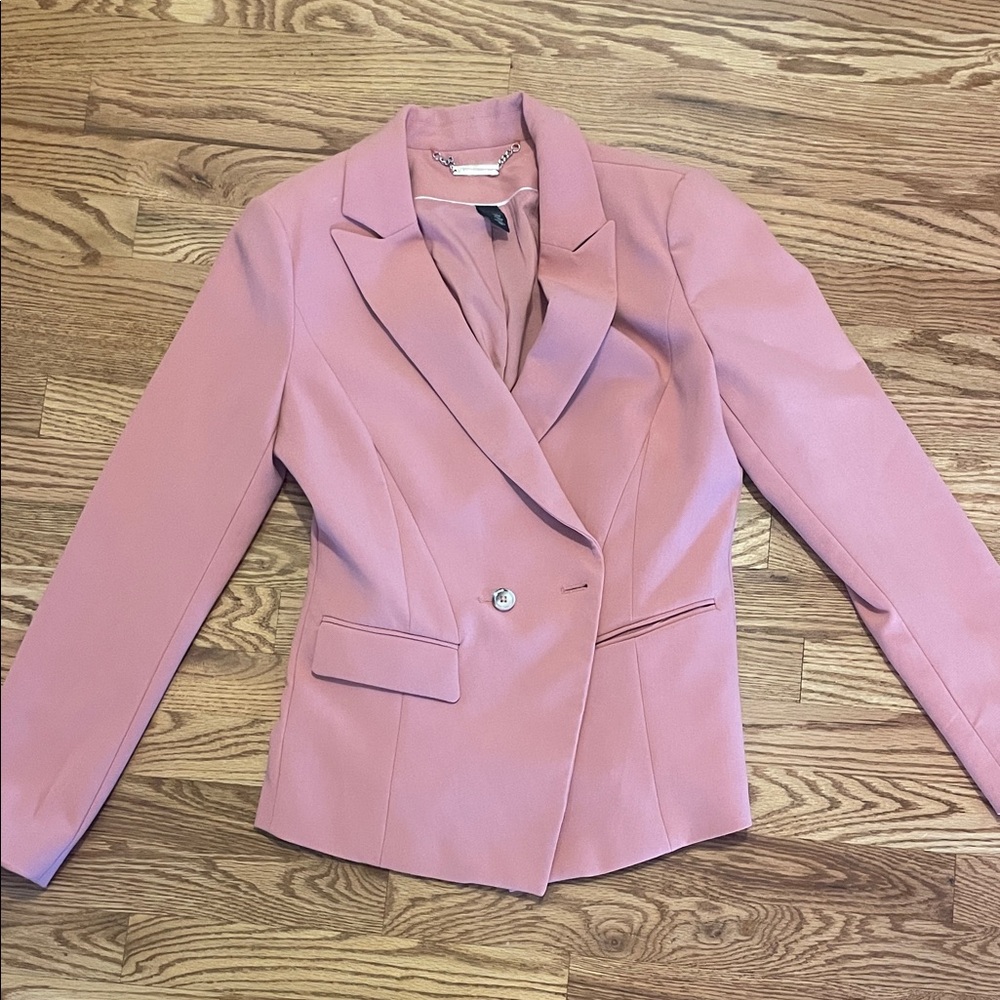White House Black Market Pink Blazer